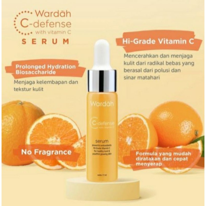 Wardah C-defense serum