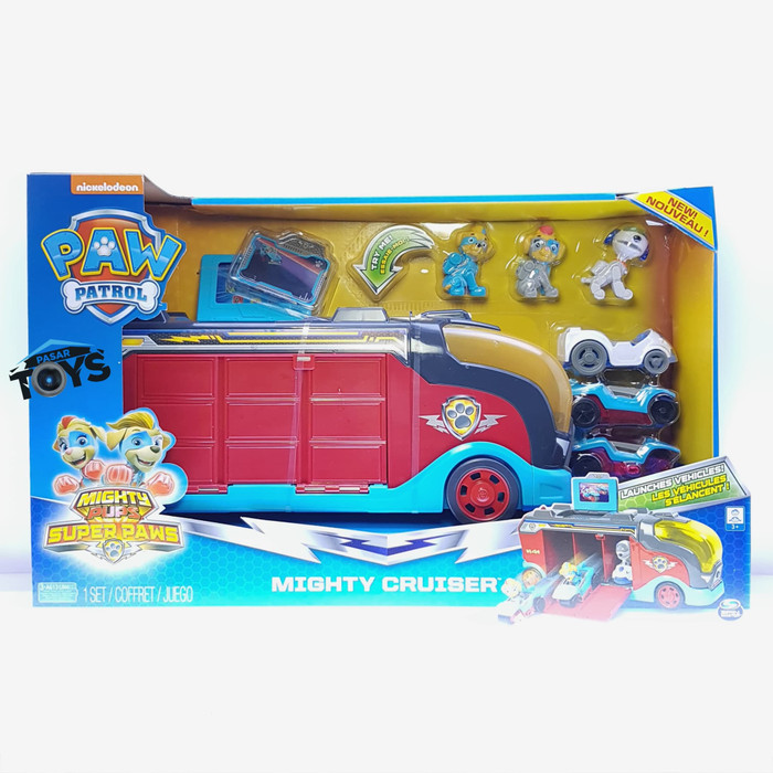 PAW Patrol Mighty Pups Super Paws Mighty Cruiser
