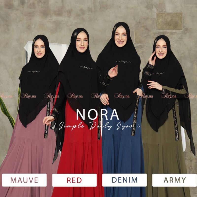 NORA DAILY SIMPLE SYARI Original Rayna