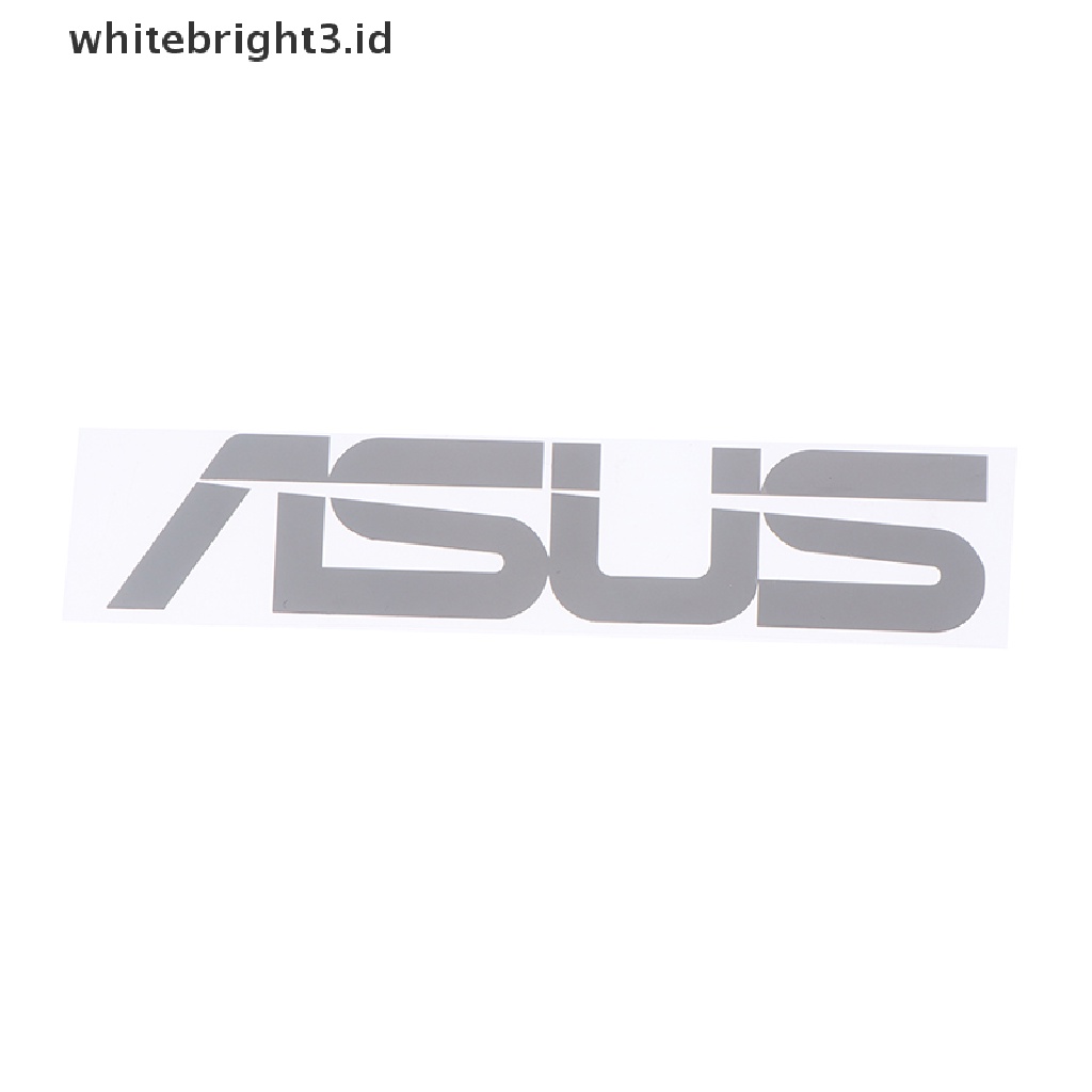 (whitebright3.id) Stiker Logo Asus Laptop DIY Bahan Metal