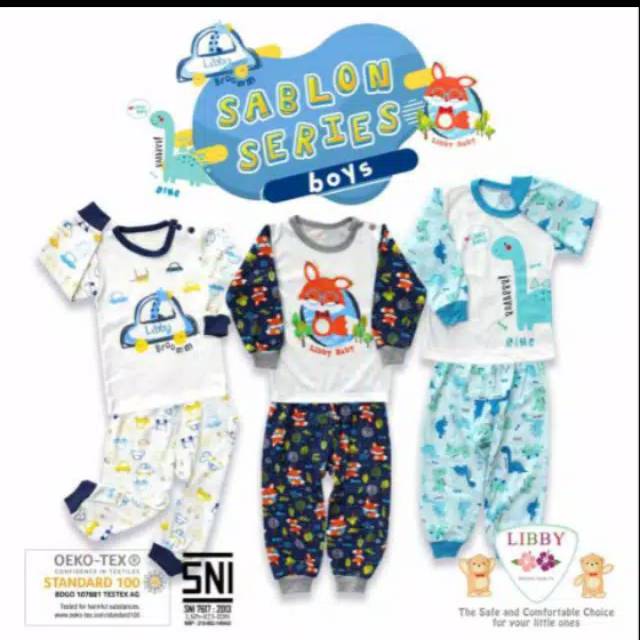 Libby Sablon Boy Series Setelan Panjang