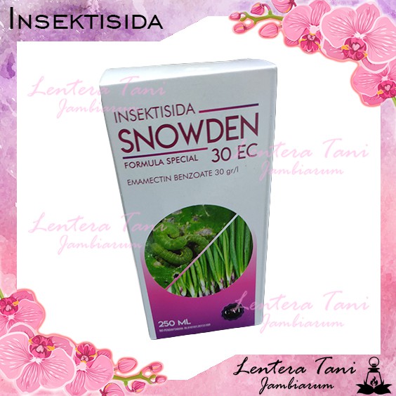 Insektisida snowden 250 ml pembasmi hama ulat grayak faw ulat tentara