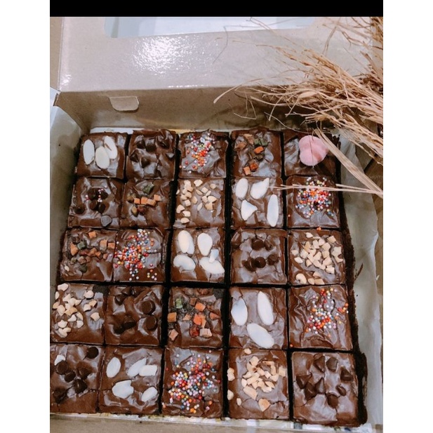 

Brownies Fudgy sekat