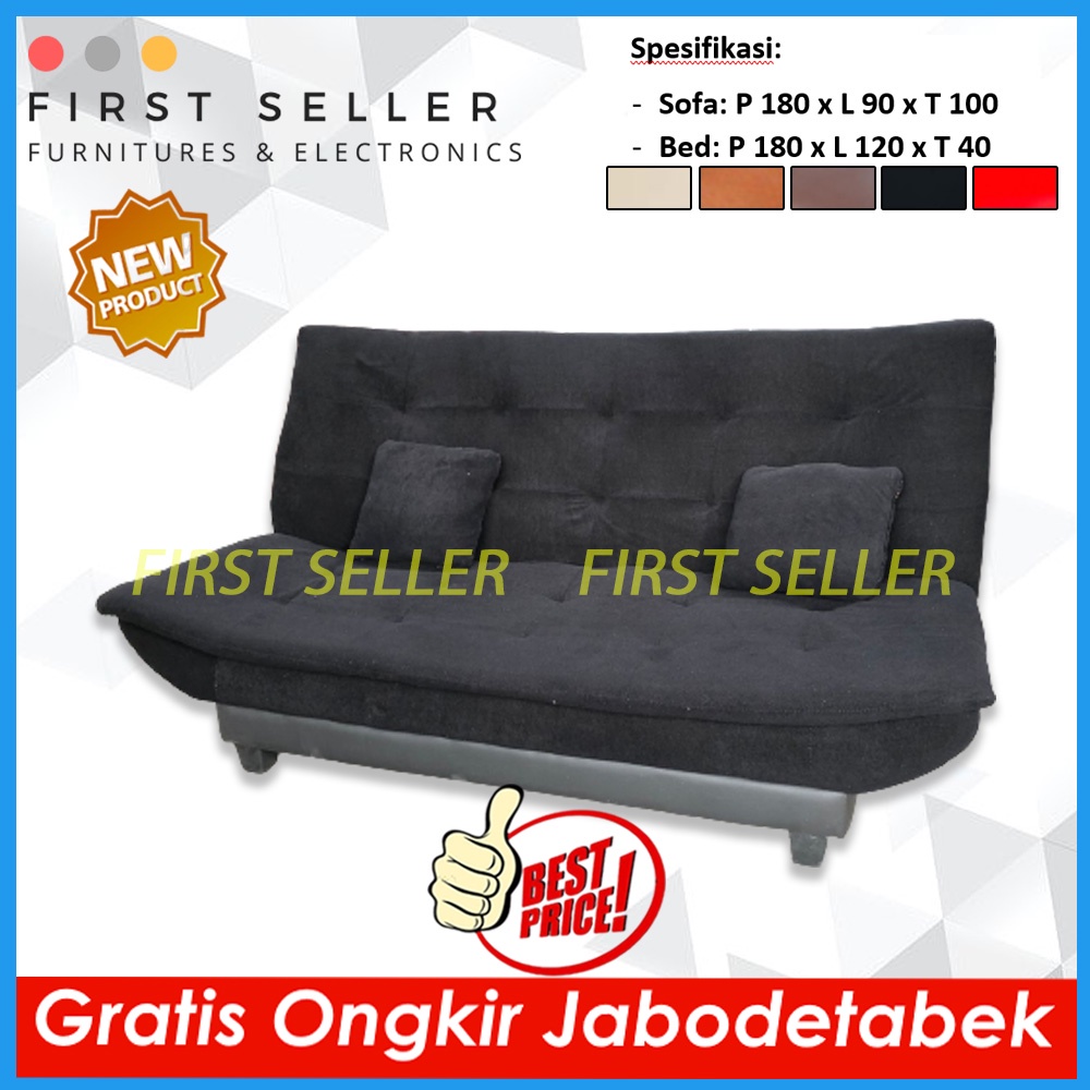 [ FREE ONGKIR ] SOFABED FLUSH TOP / SOFA BED PILLOW TOP AMARILIS SUPER NYAMAN MINIMALIS