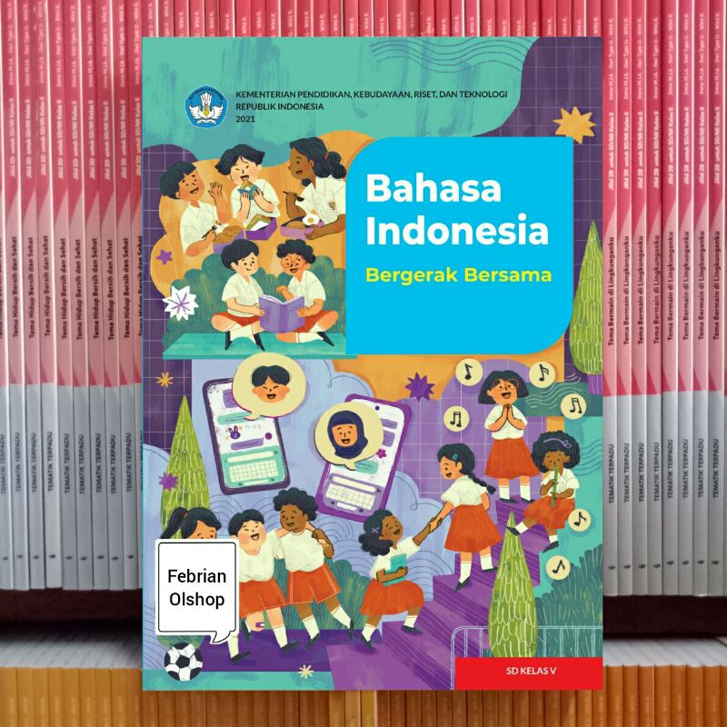 Jual BUKU BAHASA INDONESIA SD/MI KELAS 5 KURIKULUM MERDEKA KEMENDIKBUD ...