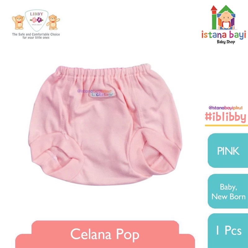 Libby Baby Celana Pop Warna New Born - 1 Pcs/Celana bayi