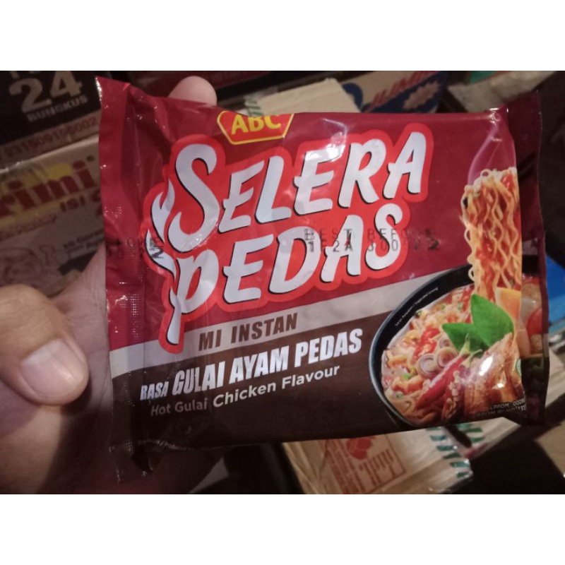 

Mie ABC Selera Pedas Rasa Gulai Ayam Pedas 5 Pcs