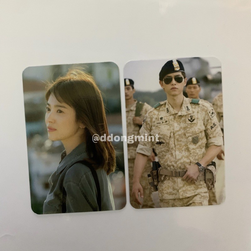 PC SONG HYE KYO SONG JOONG KI OFFICIAL ALBUM OST DESCENDANTS OF THE SUN DOTS