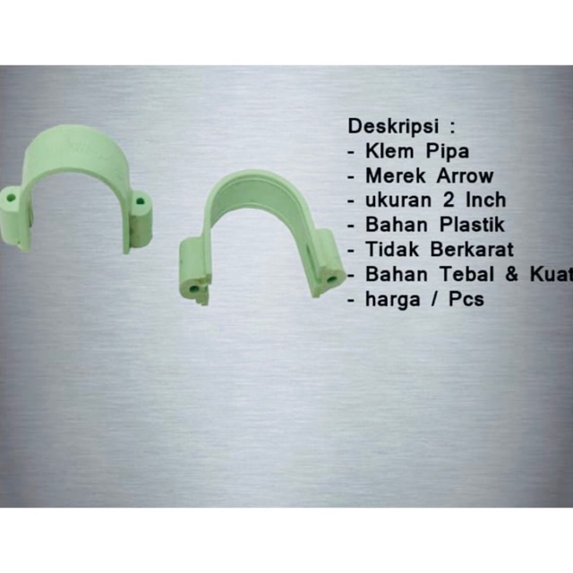 KLEM PIPA PVC 2” INCH