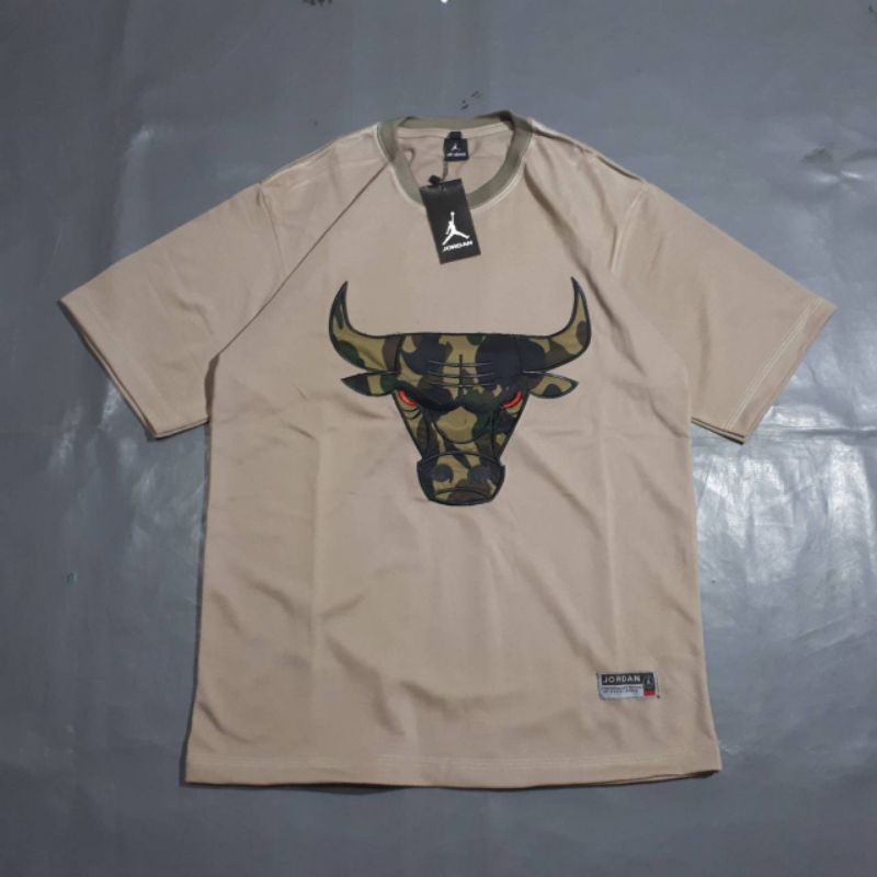 Kaos Tahirt Chicago Bulls full bordir