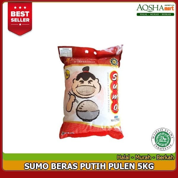 

bg20t01r Beras Sumo Putih Pulen Wangi Rice White Best Quality 5Kg Sv012Ss