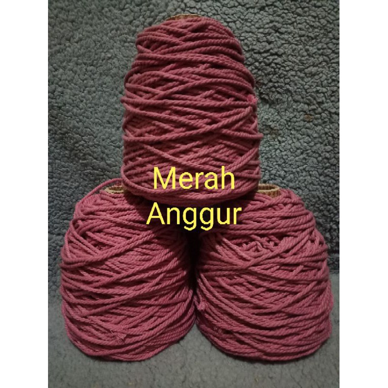 Tali semi polyester size 4mm(1kg)
