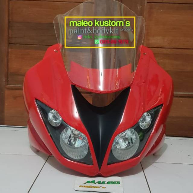 Batok kedok fairing ninja 250r karbu model ZX6r