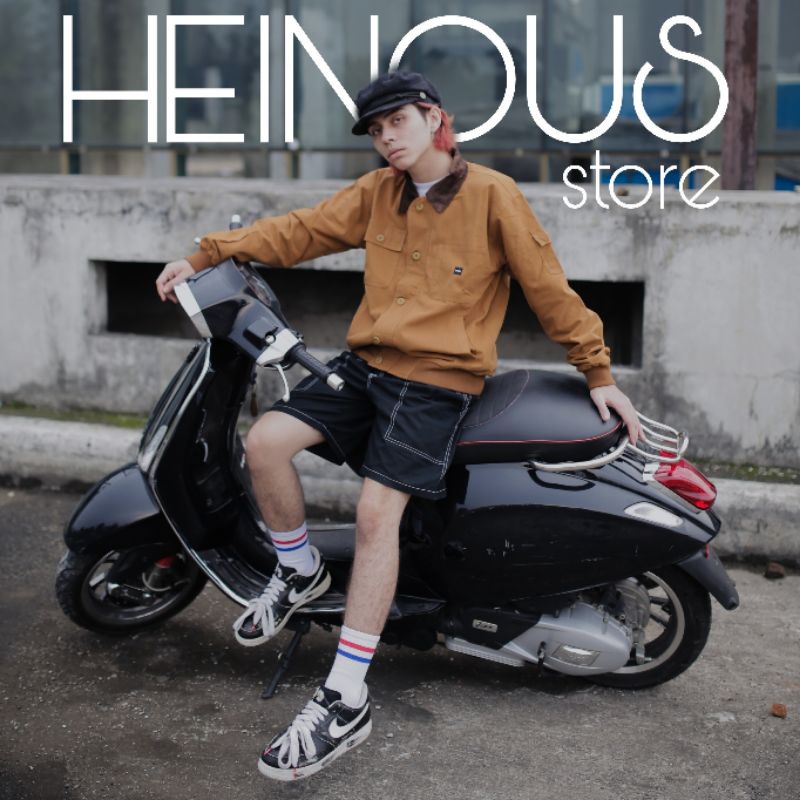 HNS - Flight jaket / jaket bomber / aero flight jaket