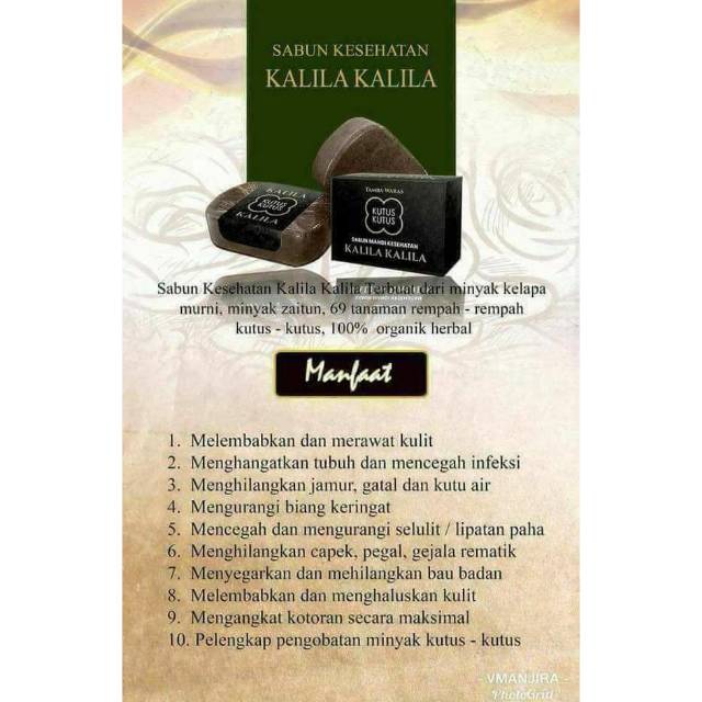

Sabun kesehatan asli