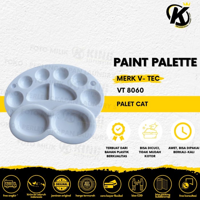 

Produk Terbaru Palet Cat Air Paint Palette V-Tec