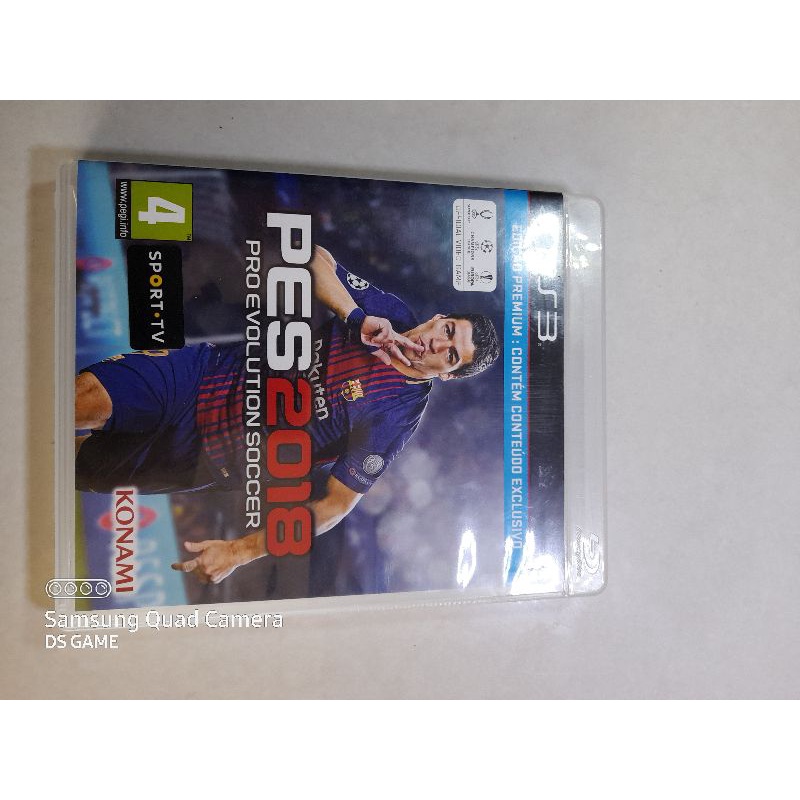 BD PS3 PES 2018