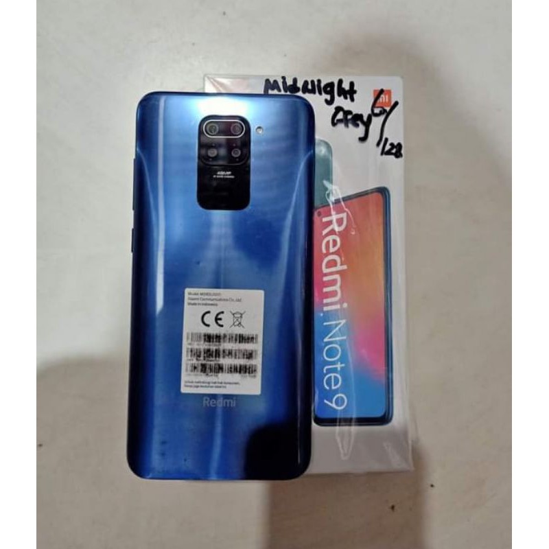 Retmi Xiaomi note 9 Ram 6/128 second