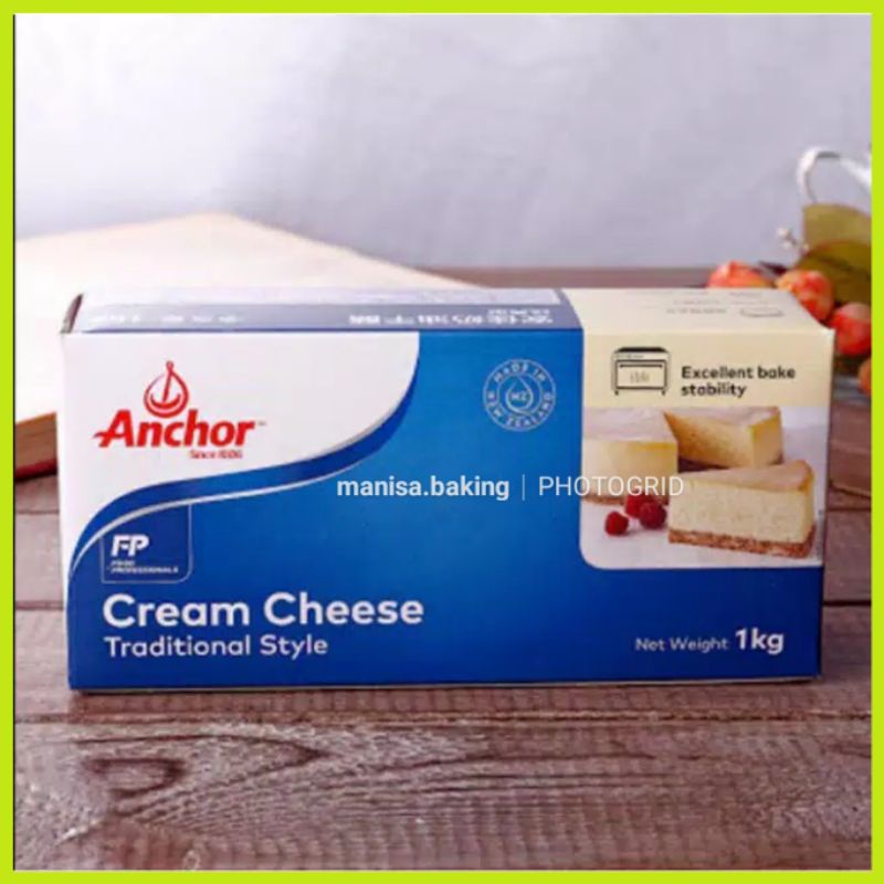 

ANCHOR CREAM CHEESE 1 KG GOSEND ONLY