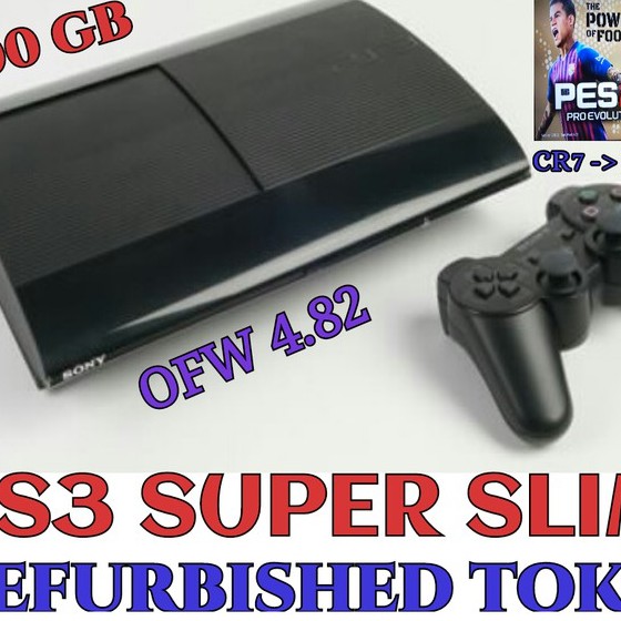 PS3 PS 3 SONY PLAYSTATION 3 SUPER SLIM 500 GB OFW/PSN - Putih