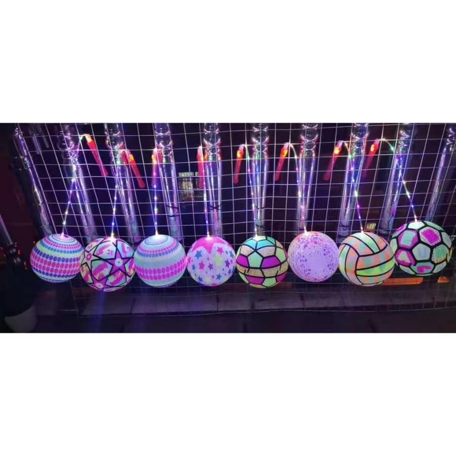 MAINAN BOLA KARET LAMPU MENYALA / MAINAN ANAK-ANAK BOLA LED