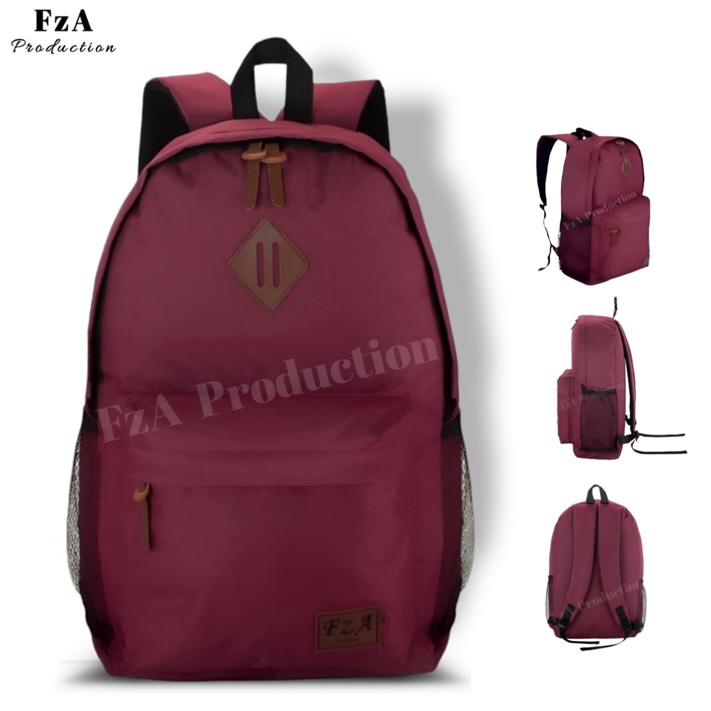 Tas Ransel Gendong Laptop Distro Sekolah Kuliah Pria Wanita Murah Original GRATIS Dompet Sakko HP