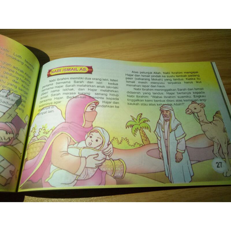 Kisah kisah 25 NABI dan ROSUL / buku cerita bergambar kisah kisah NABI dan ROSUL