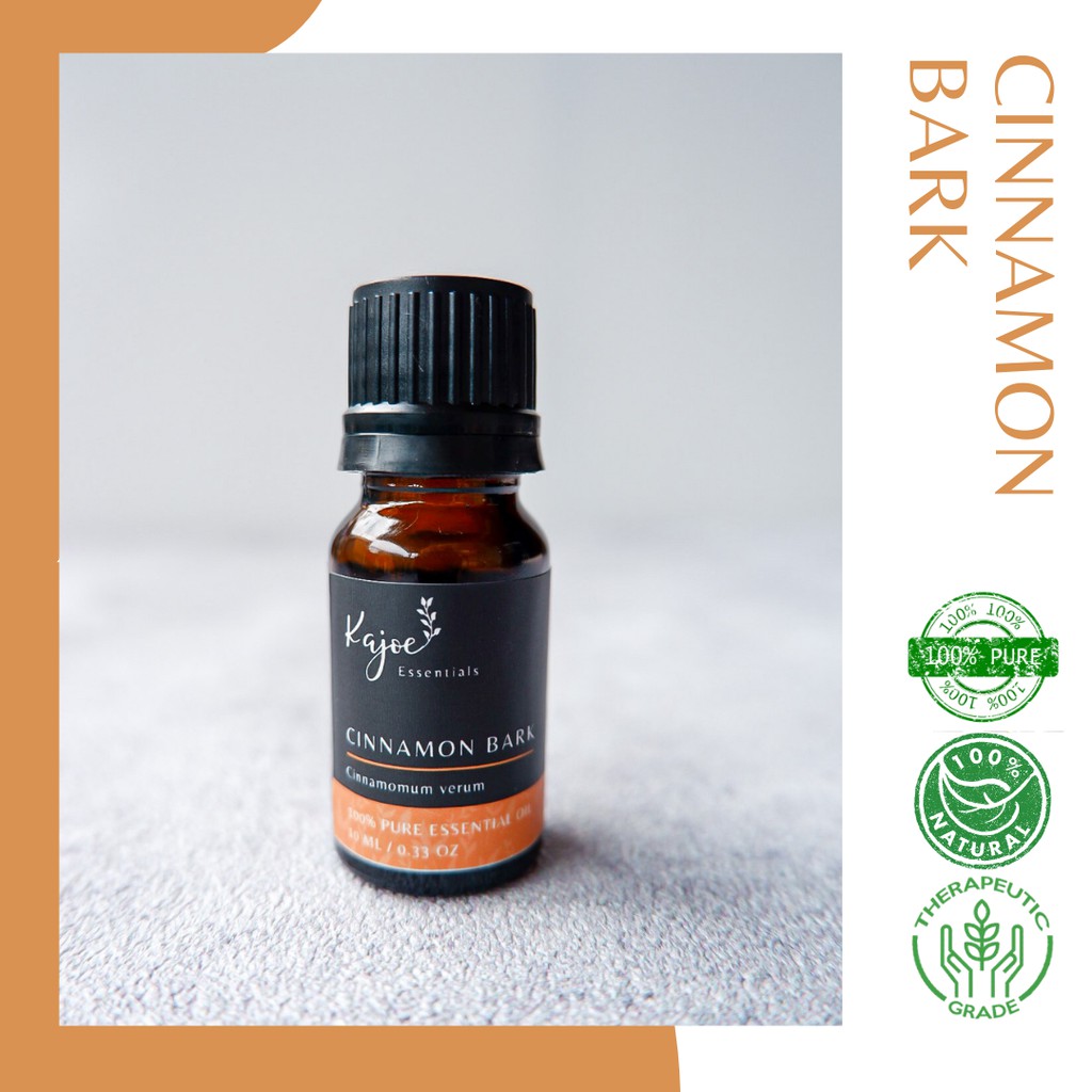 KAJOE Cinnamon Bark Essential Oil Minyak Kayu Manis Atsiri Aromaterapi Aromatheraphy Diffuser