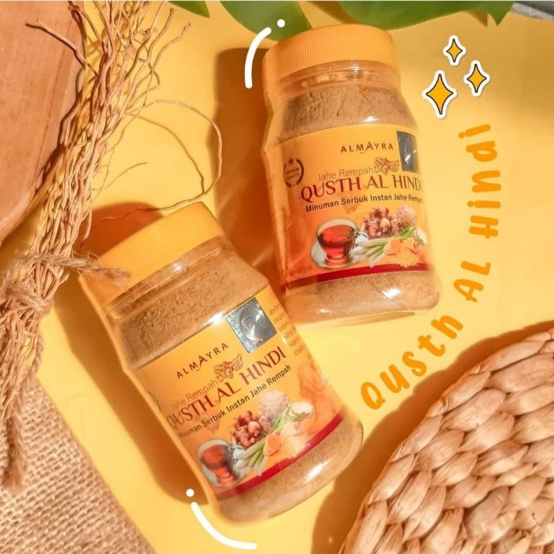 

Minuman Serbuk Instan Jahe Rempah Qusth Al Hindi Almayra