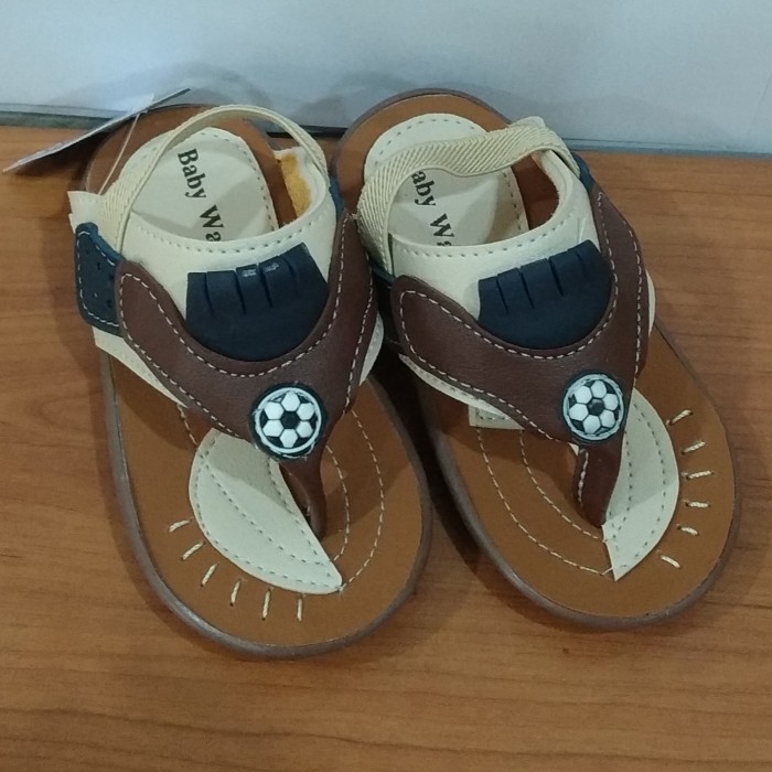 Sepatu Anak - Sepatu Baby Wang Remy Brown - Sepatu Sandal Bayi