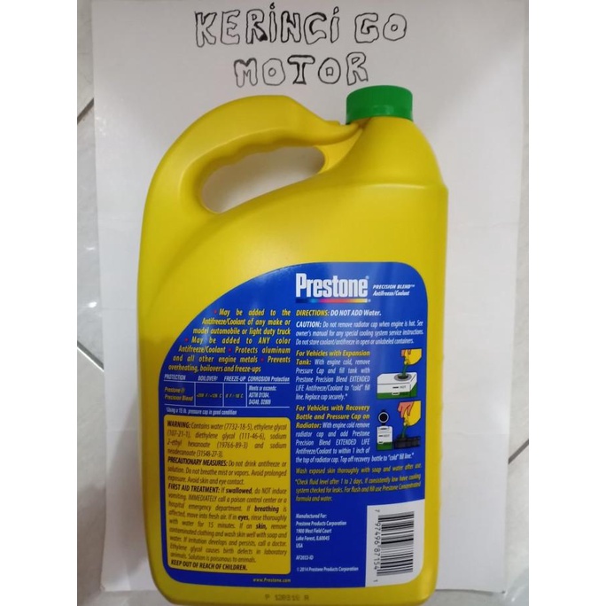 Coolant Radiator Prestone Hijau