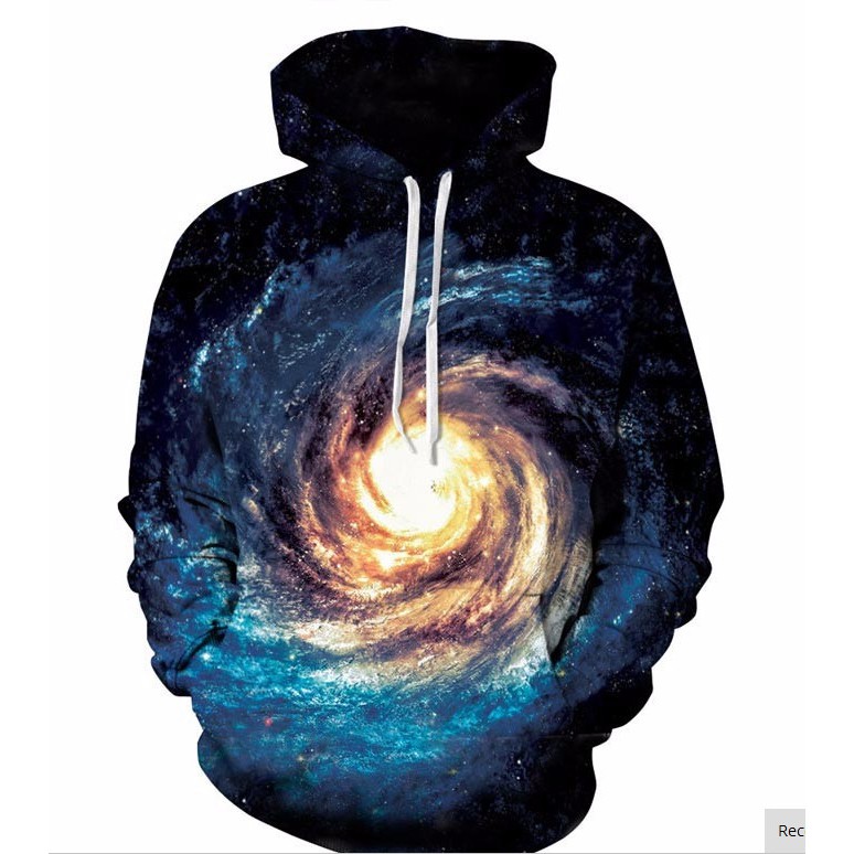 Sweater Kaos Hoodie Lengan Panjang Desain Spiral Galaxy 3D Sweater Kaos Hoodie Lengan Panjang Desain Spiral Galaxy 3D