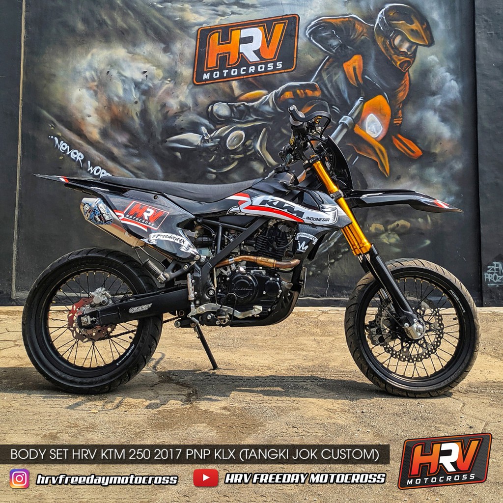 Body Set Ktm 250 2017 Pnp Klx Tangki Jok Custom Shopee Indonesia