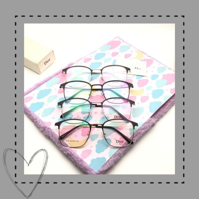 Kacamata frame Pria / Wanita Dr 1157