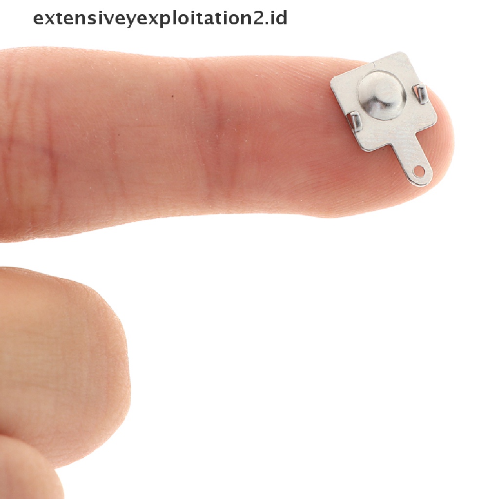 (Hotter) 1per10pasang Plat Metal Pengganti Aa/Aaa