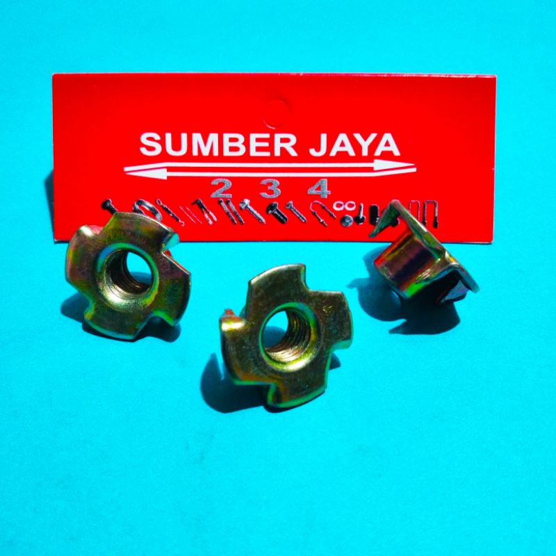 T Nut M8 / Tee Nut / Mur cakram / Mur cakar TERMURAH