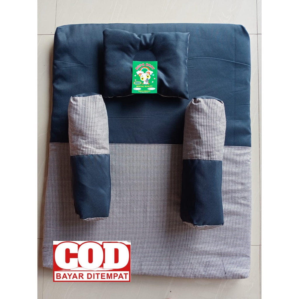 Kasur Matras Bayi Set bantal dan guling