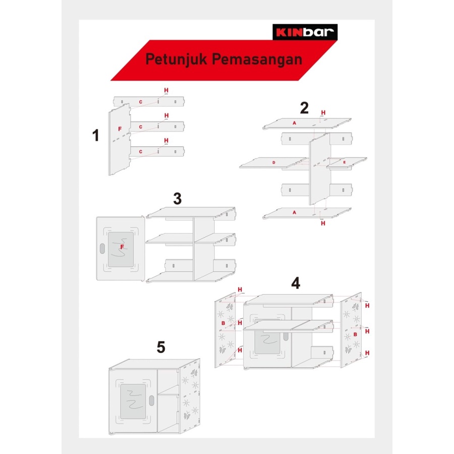 Queen_Fashions Lemari Kabinet kamar mandi dengan cermin persegi 969