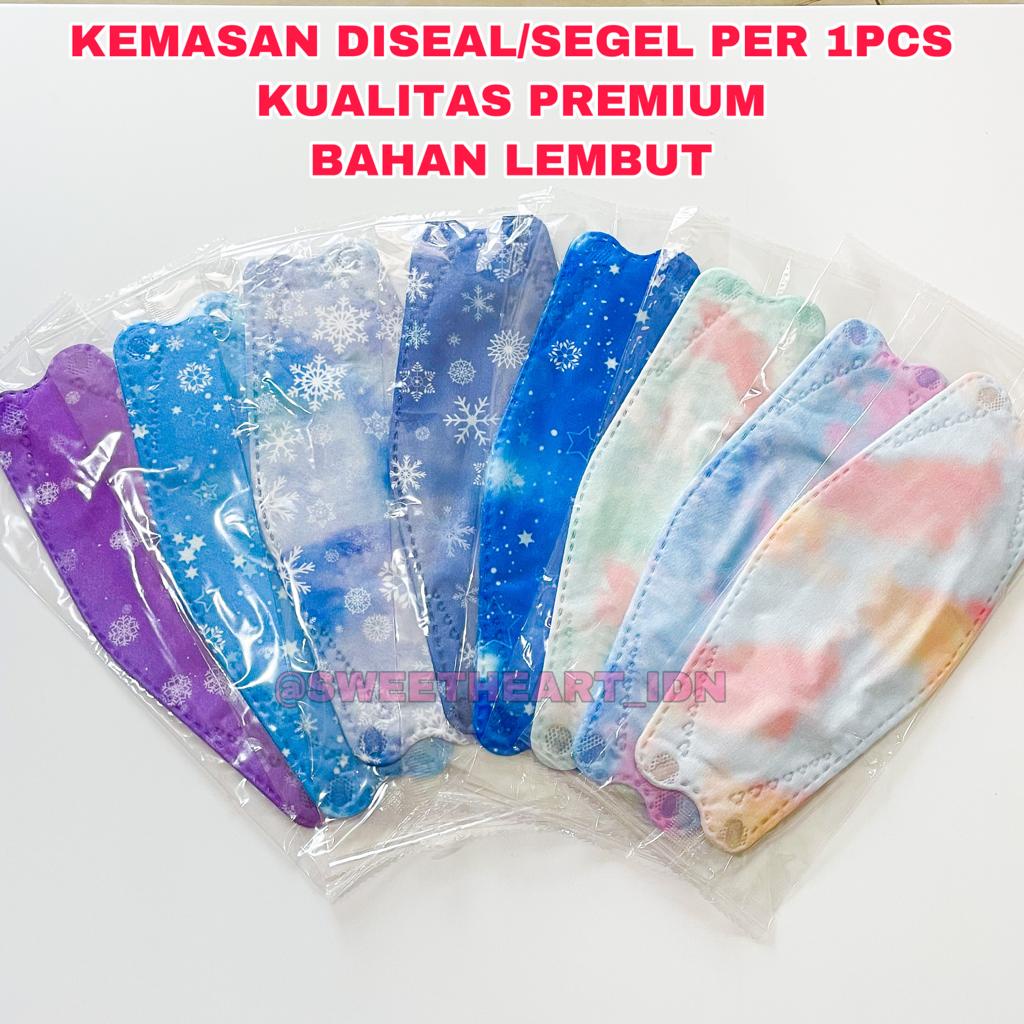 Masker Dewasa KF94 / masker duckbill dewasa / masker dewasa kn95 motif Korea Dewasa 4 ply 10 pcs High Quality PREMIUM