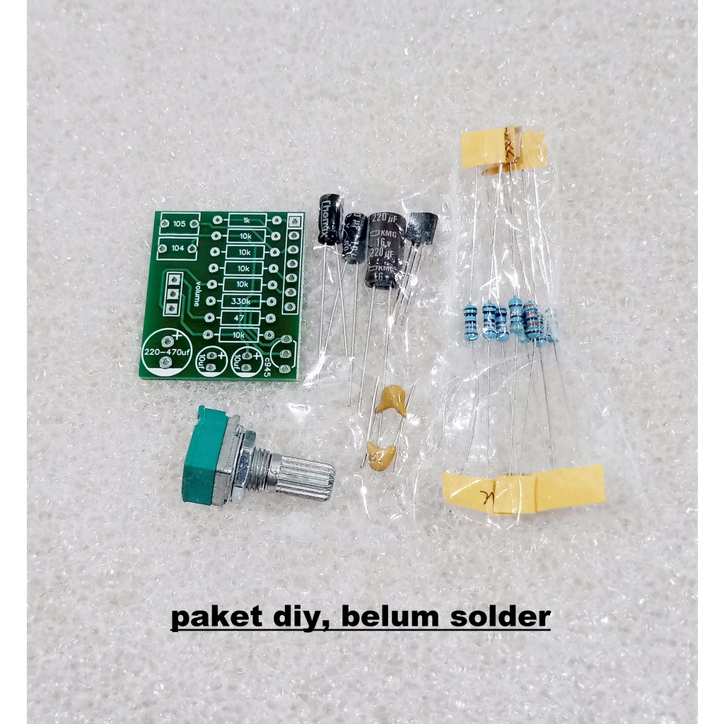 DIY Filter Subwoofer 1 Transistor