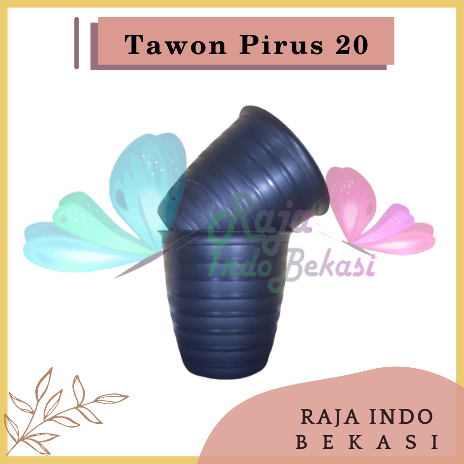 Pot Tawon Pirus 20 Hitam Tawon Pirus Tirus 18 20 21 24 25 Cm Grosir Murah - Pot Tinggi Besar Murah