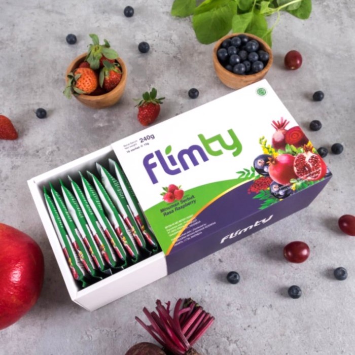 

TERLARIS!! Minuman Herbal Flimty Fiber 10 Sachet Minuman Pelangsing Detox Usus