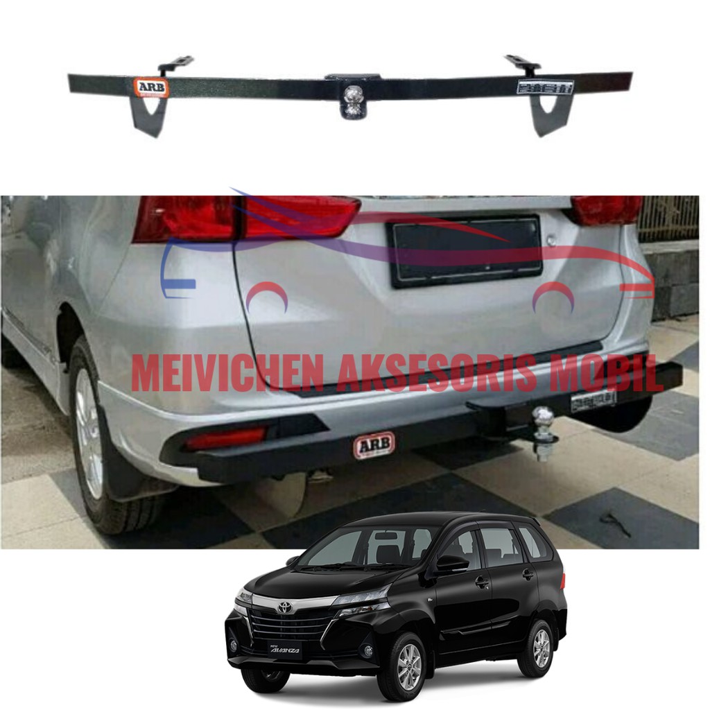 Jual Towing Bar Besi Bumper Belakang Arb All New Avanza Panjang Full