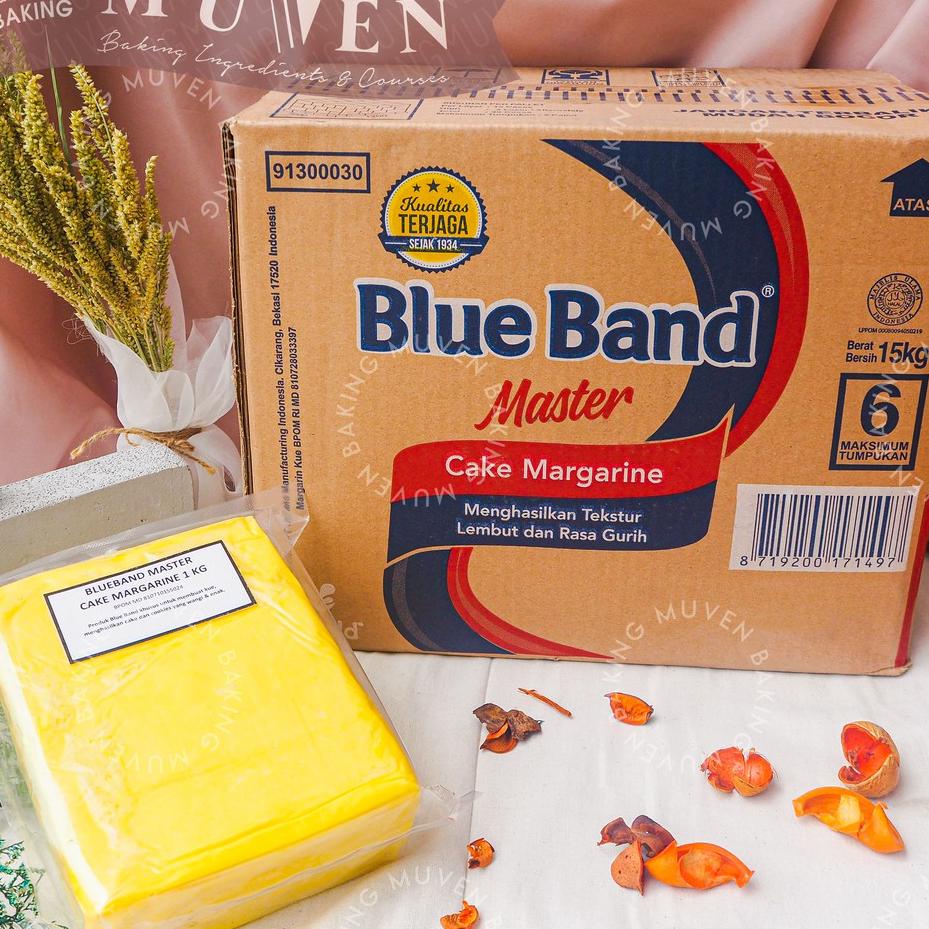 

limited Edition✔️MARGARINE BLUE BAND 1 Kg MASTER CAKE / BLUEBAND KILOAN|SQ7