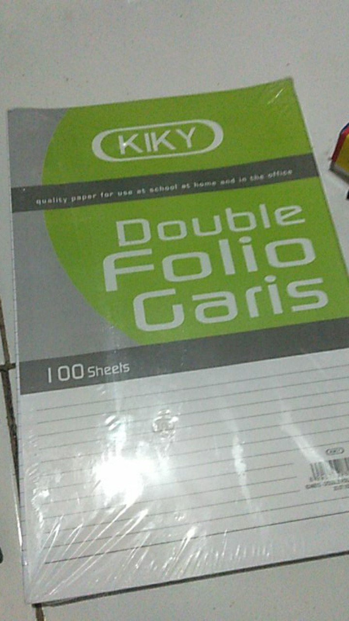 KERTAS DOUBLE FOLIO KIKY 100SHEETS | Shopee Indonesia