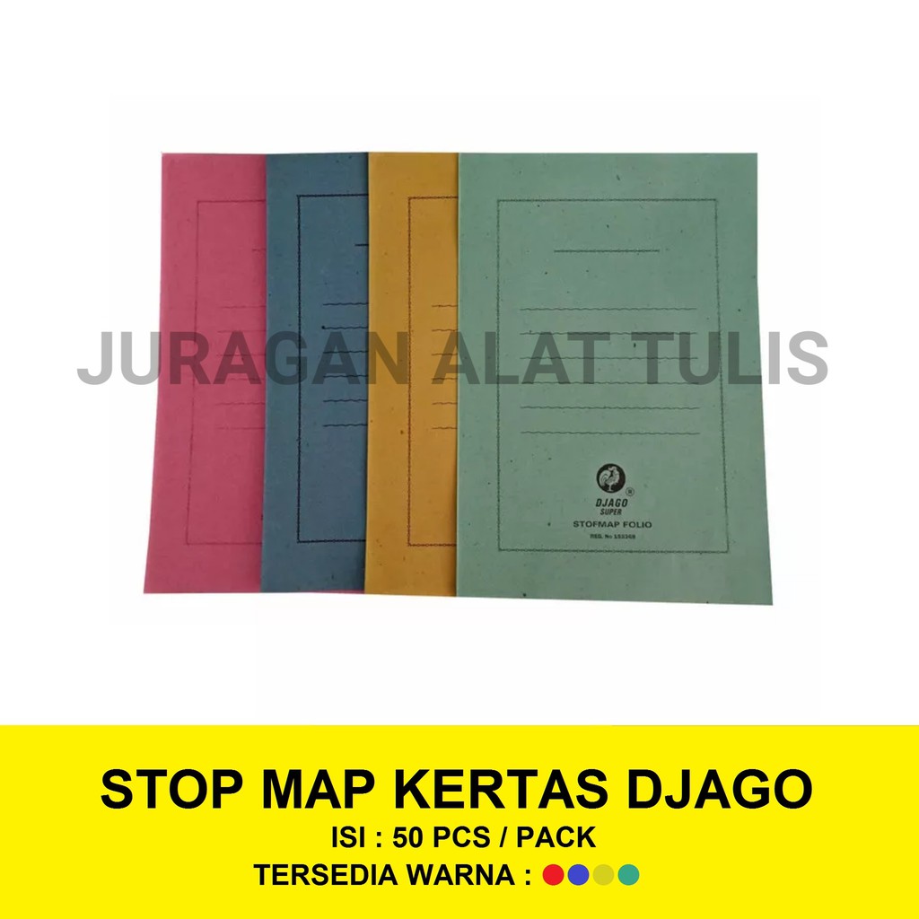 

STOP MAP / MAP KERTAS WARNA
