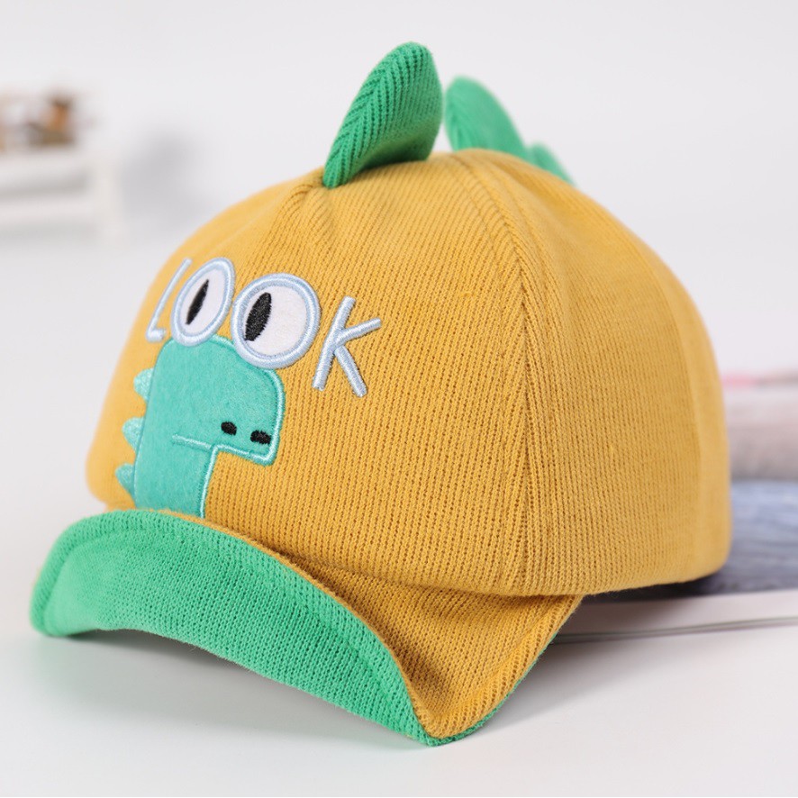 Topi baseball anak / topi baseball anak import motif dinosaurus look