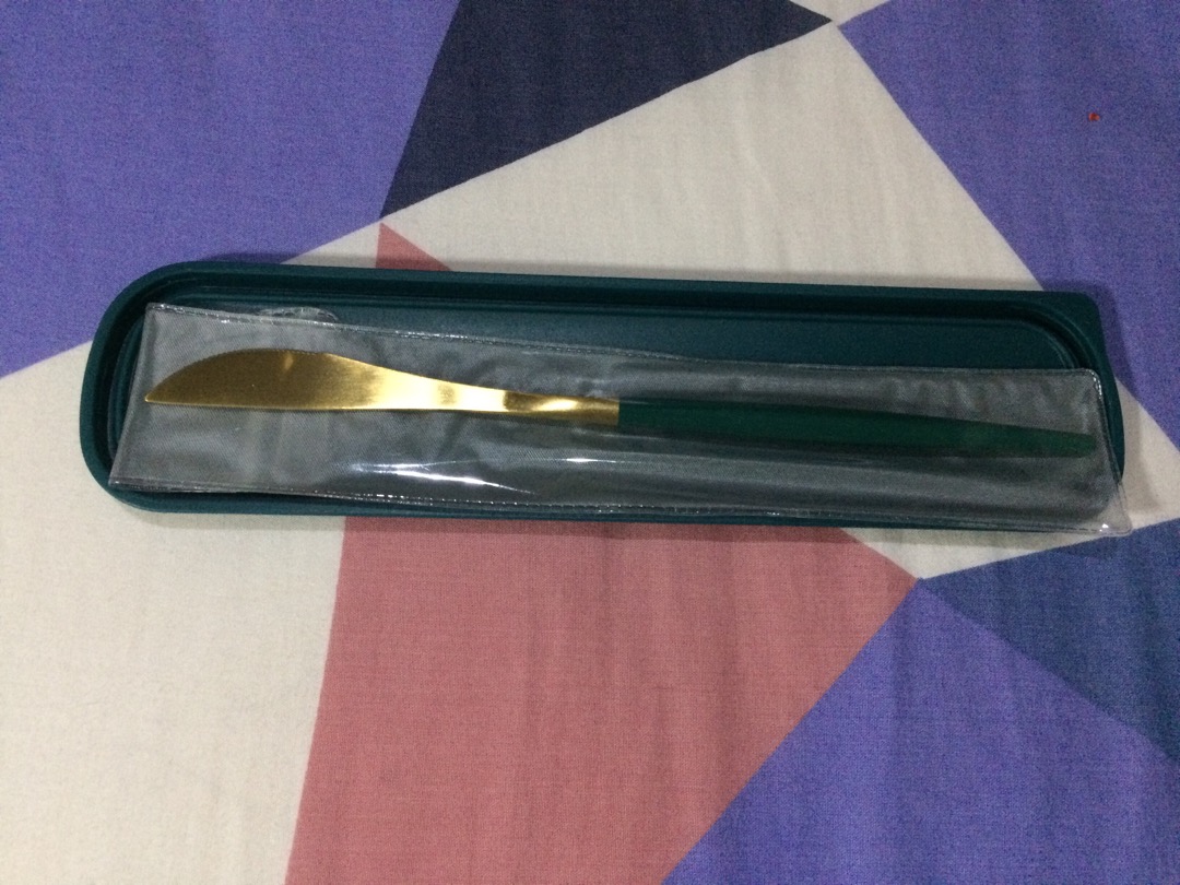 [satuan] Cutlery Set Sendok Garpu Pisau Alat Makan Mewah