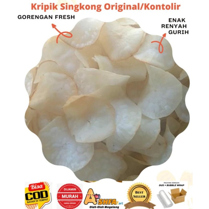 

kripik singkong original kontolir 250gr