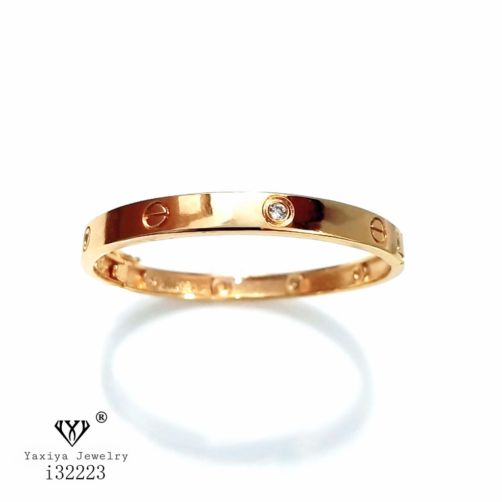 

Gelang Wanita Fashion Lapis Emas Perhiasan Imitasi Yaxiya Jewelry 1180